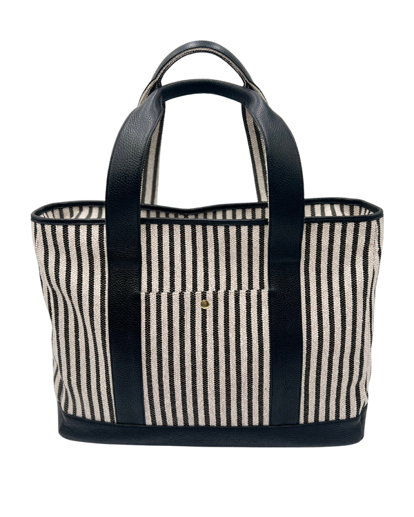 The Freddy: Black/White Stripes